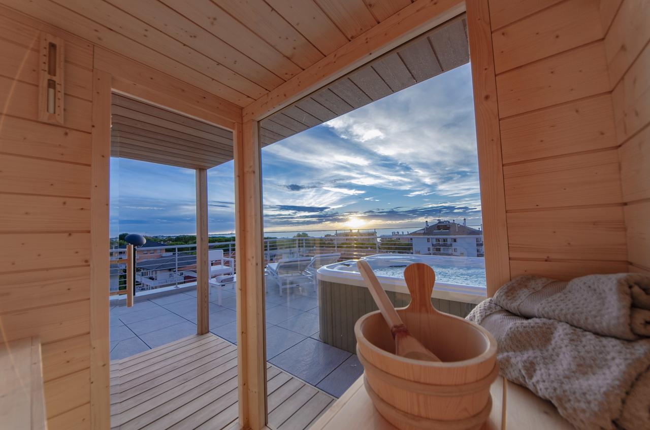 Soleis Sea View Spa Apartment Ліньяно-Сабб'ядоро Екстер'єр фото